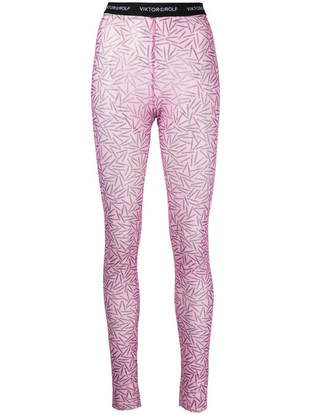  Viktor & Rolf Private Party Leggings - Pink 