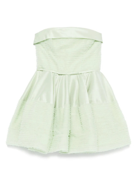  Viktor & Rolf Ruffled Mini Dress - Green 