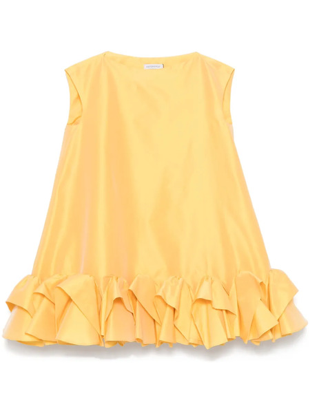 Viktor & Rolf Tuck-up Mini Dress - Yellow 