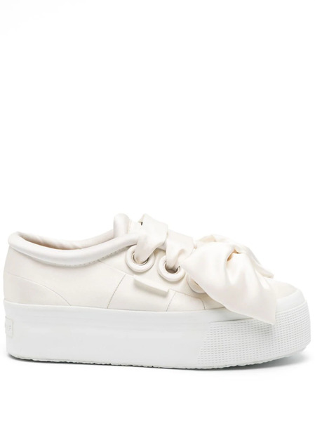  Viktor & Rolf X Superga Bow-detail Sneakers - Neutrals 
