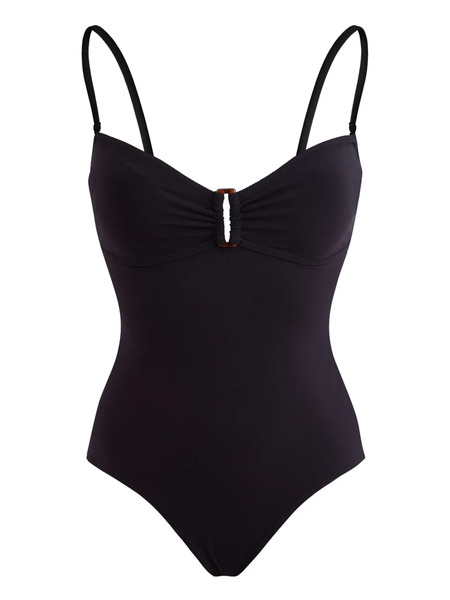  Vilebrequin Bandeau Swimsuit - Black 