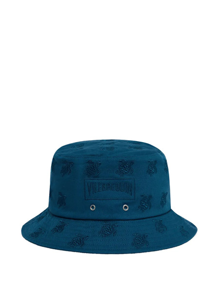  Vilebrequin Embroidery Bucket Hat - Blue 