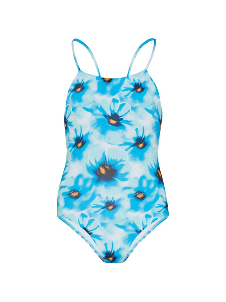  Vilebrequin Kids Floral Swimsuit - Blue 