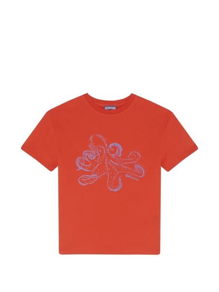  Vilebrequin Kids Octopus T-shirt - Red 