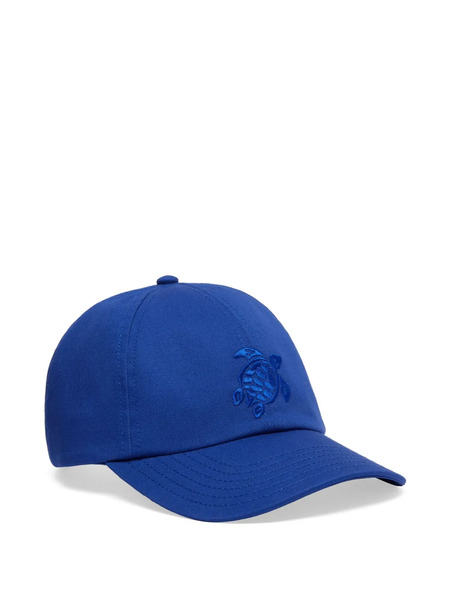  Vilebrequin Kids Turtle-motif Cap - Blue 