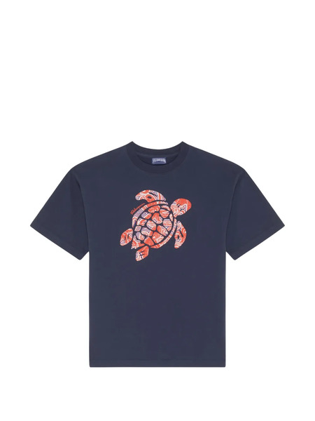  Vilebrequin Kids Turtle T-shirt - Blue 