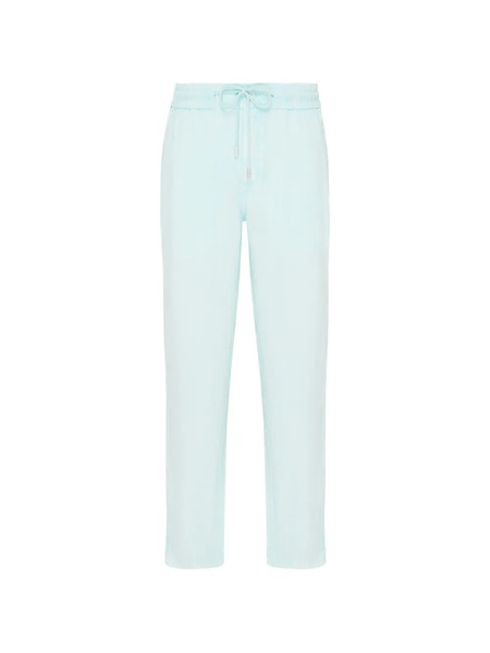  Vilebrequin Linen Drawstring Trousers - Blue 