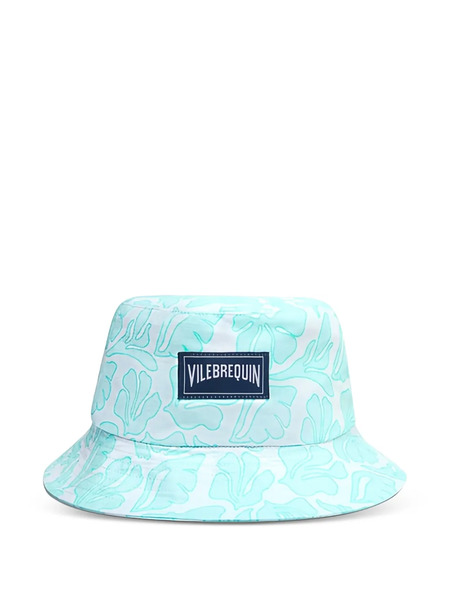 Vilebrequin Logo-patch Printed Bucket Hat - Blue 