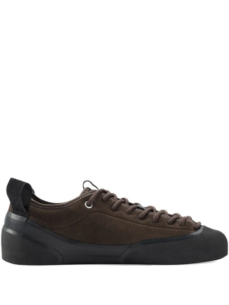  Village Pm Lace-up Pull-tab Sneakers - Brown 