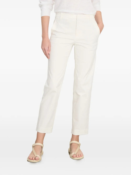  Vince Belt-loops Straight Trousers - White 