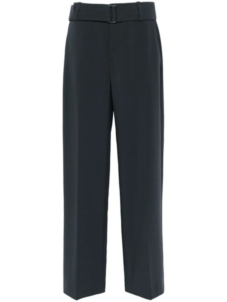  Vince Belted Wide-leg Trousers - Grey 