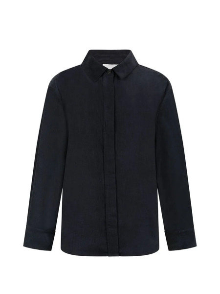  Vince Buttoned Corduroy Shirt - Blue 