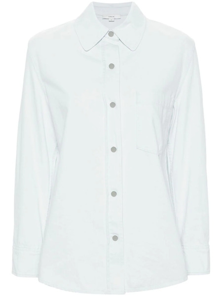  Vince Classic-collar Denim Shirt - Blue 