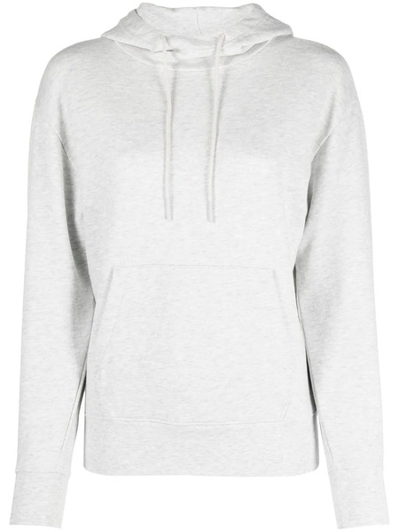  Vince Drawstring Cotton Hoodie - Grey 
