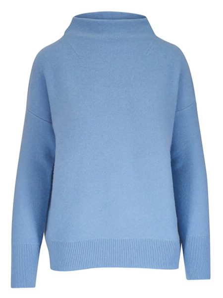  Vince Funnel-neck Sweater - Blue 