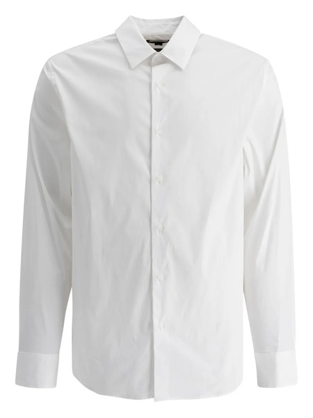  Vince Long-sleeve Button-down Shirt - White 