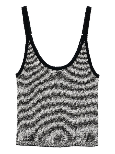  Vince Micro-striped Vest - Blue 