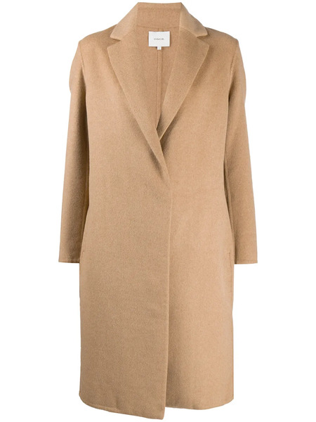  Vince Oversized Robe Coat - Brown 