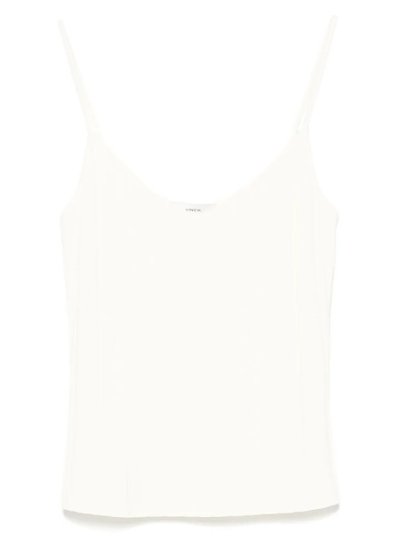  Vince Ribbed Tank Top - Neutrals 