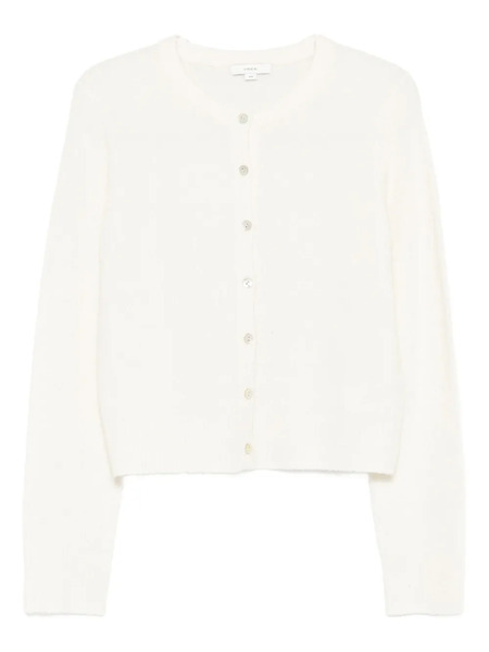  Vince Round-neck Cardigan - Neutrals 