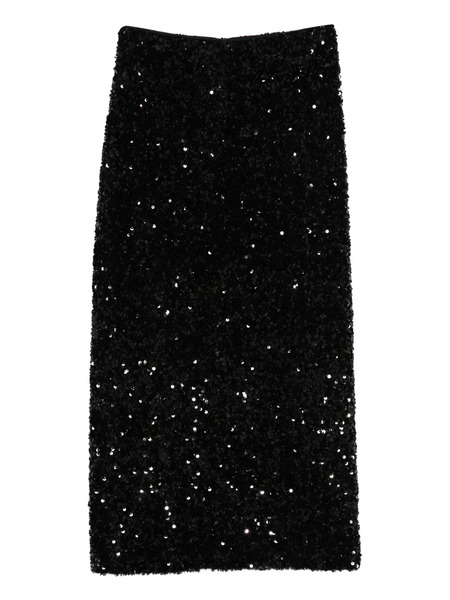  Vince Sequin-embellished Midi Skirt - Black 