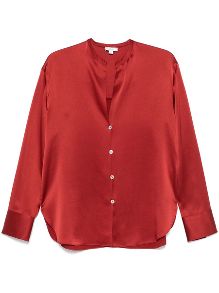  Vince Silk Shirt - Red 