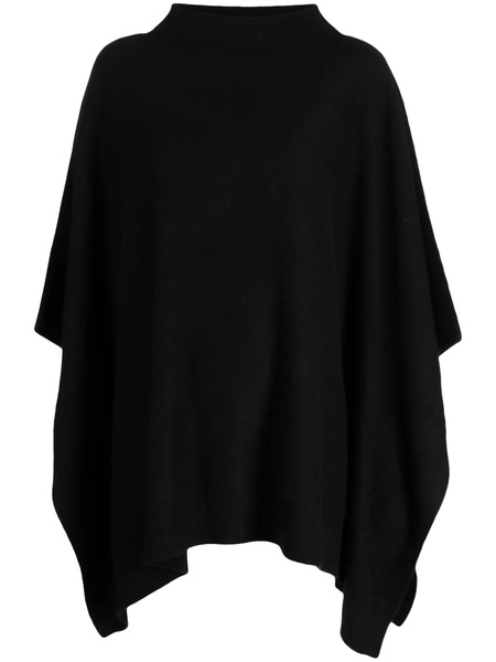  Vince Slit-sleeve Cashmere Jumper - Black 