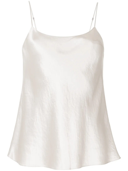  Vince Spaghetti-strap Top - Silver 
