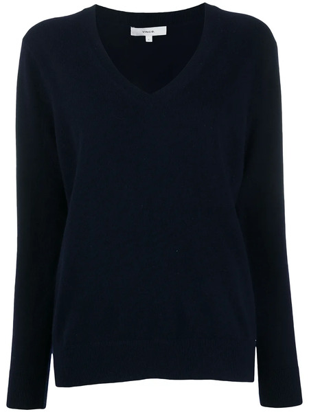  Vince Weekend V-neck Jumper - Blue 