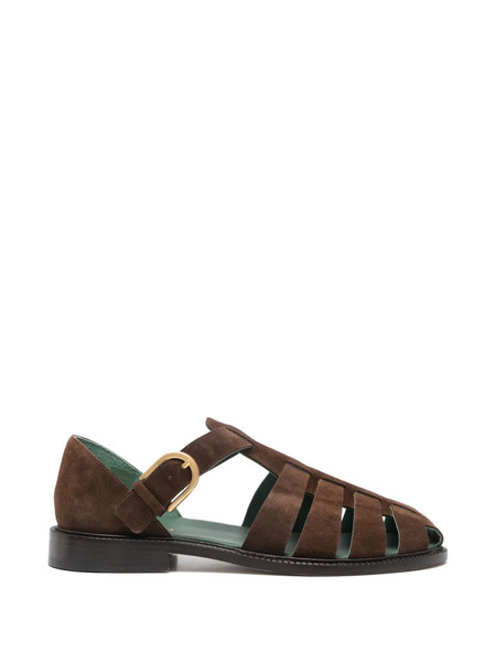  Vinny's Fisherman Buckle-strap Sandals - Brown 