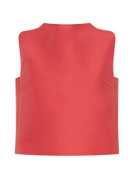  Violante Nessi Son Silk Top - Red 