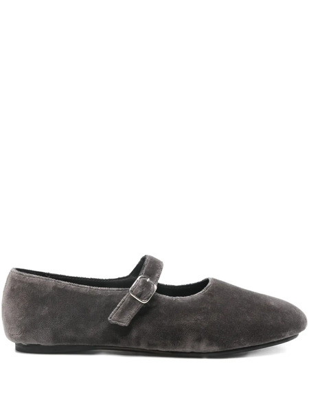  Virreina Strap Ballet Flats - Grey 