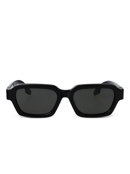  Vision Of Super Rectangle Logo Sunglasses - Black 