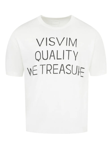  Visvim Crew-neck Graphic-print T-shirt - White 