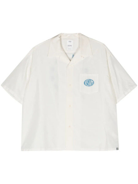  Visvim Crosby Silk Shirt - Neutrals 