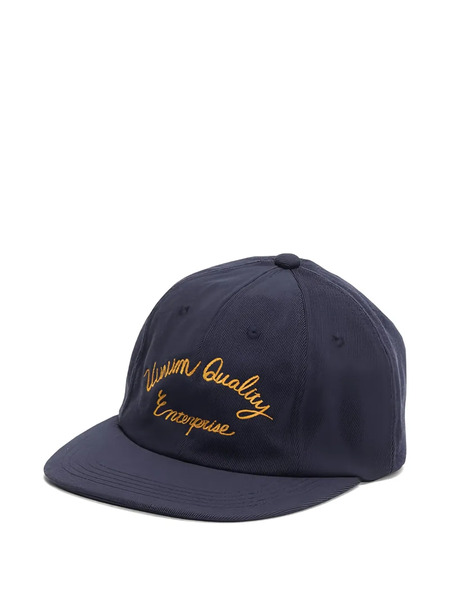  Visvim Embroidered Wool Cap - Blue 