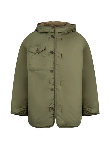  Visvim Greely Corps Button Down Jacket - Green 