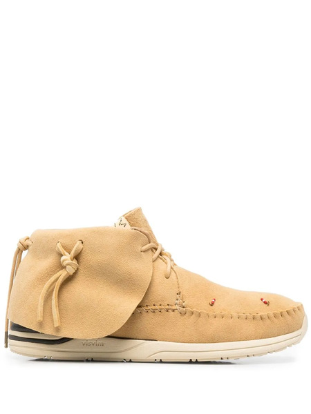  Visvim Knot-detail Lace-up Desert Boots - Neutrals 
