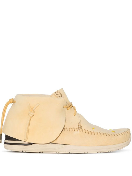  Visvim Lace-up Desert Boots - Yellow 