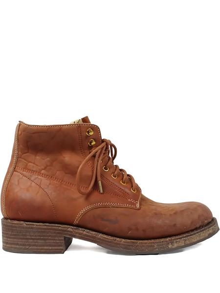  Visvim Lace-up Leather Boots - Brown 