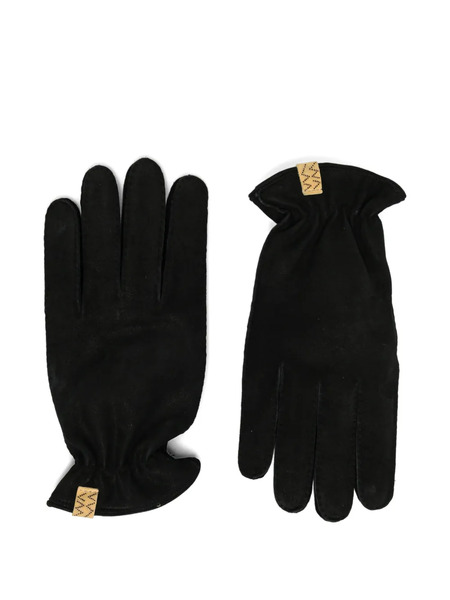  Visvim Leather Gloves - Black 