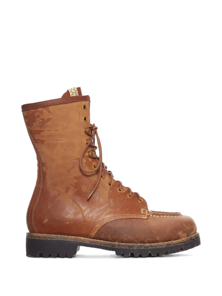  Visvim Leather Lace-up Boots - Brown 
