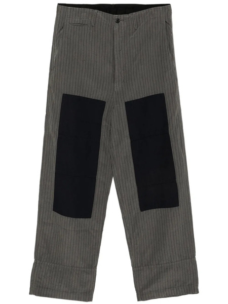  Visvim Patchwork Design Trousers - Blue 
