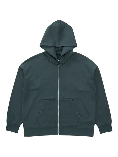  Visvim Ultimate Jumbo Zip-up Hoodie - Green 