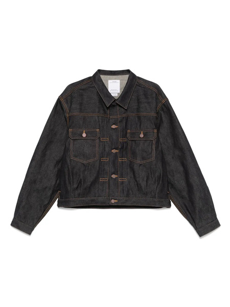  Visvim 101 Unwashed Denim Jacket - Blue 