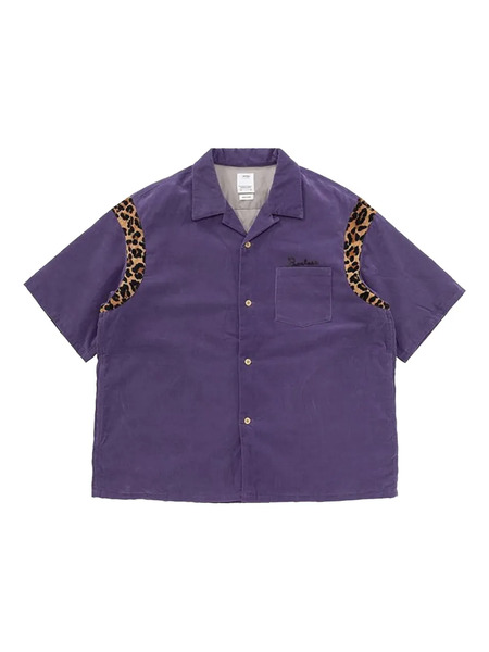  Visvim Wallis Down Shirt - Purple 