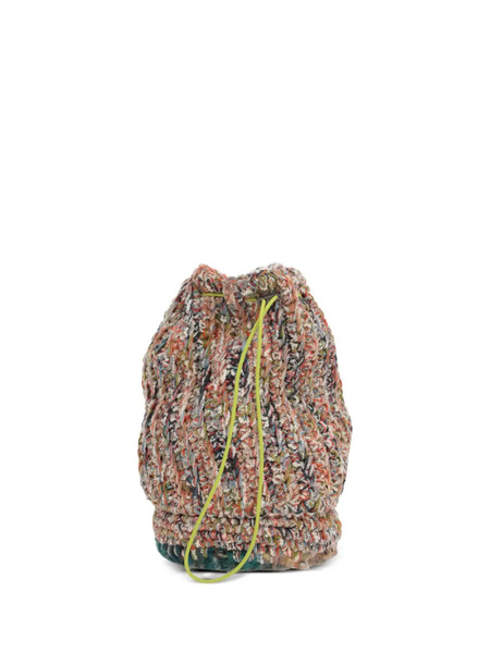  Vitelli Chunky-knitted Shoulder Bag - Orange 