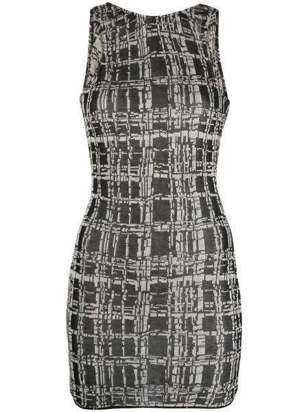  Vitelli Sleeveless Knitted Minidress - Black 