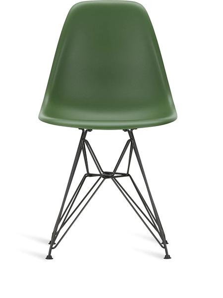  Vitra Eames Plastic Side Chair - Green 