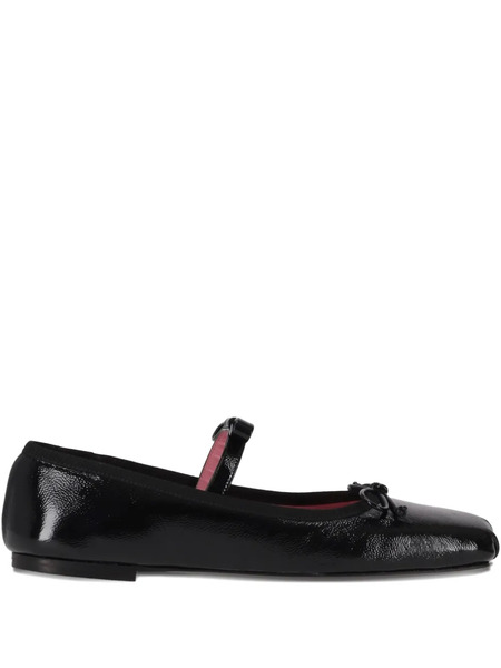  Vivetta Ballerina Classic Bow-strap Ballet Flats - Black 